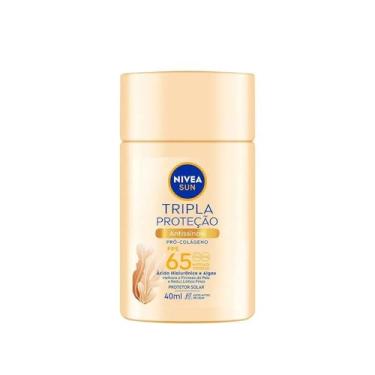 Imagem de NIVEA SUN Protetor Solar Fluido Facial Tripla Proteção Antissinais FPS 65 40ml