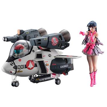 Imagem de Hasegawa 1/24 Scale Kit 65863 Lynn Minmay w/VF-1S Strike Valkyrie (Egg Plane)