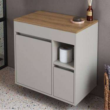 Imagem de Armário de Banheiro Bangladesh 1 Porta 1 Gaveta Arenas - Art In Móveis