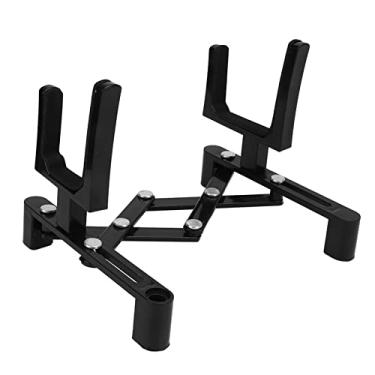Imagem de SPYMINNPOO Suporte de Exposição Dobrável para Violino, Construção Resistente, Suporte para Violino para Proteção (Preto)