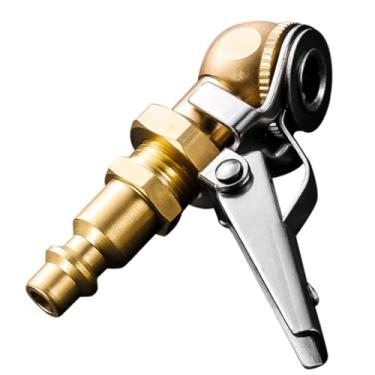 Imagem de JicSuXi Bico de Inflador de Pneus com Trava de Mandril de Ar com Clipe, Peças de Reposição para ônibus E Bicicletas, Substituição Resistente com Plugue Rápido