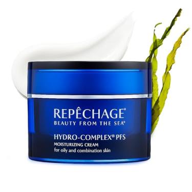 Imagem de Repechage Hydro Complex PFS Creme hidratante para pele oleosa e mista – Creme facial hidratante diário leve com niacinamida para minimizar os poros, antienvelhecimento, sem óleo, 44 ml.