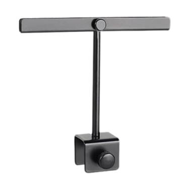 Imagem de RNXRZANK Grampo para Suporte de Sinalização, Uso Versátil, Fácil Instalação, para Lojas, Araras de Roupas, Suportes para Placas, Grampos para Exibição de Cartõ, Preto