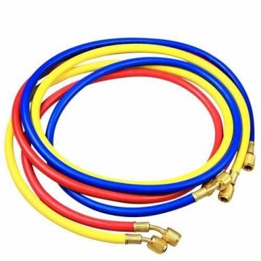 Imagem de Kit Mangueiras Para Manifold De Gás De Ar Condicionado 1,5Mt - Dm Ferr