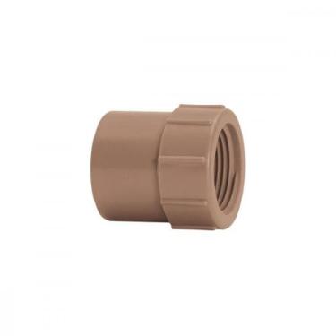 Imagem de Luva Marrom Amanco Reducao Liso/Rosca 25Mmx1/2'' 10316/11754 - Kit C/5