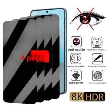 Imagem de Protetor De Tela Anti-espionagem Para Redmi Note 12 11 pro plus 5G 10C