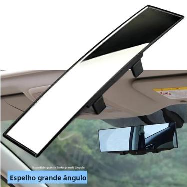 Imagem de Espelho Retrovisor Universal HD Grande Angular Para Carro, Espelhos Pa