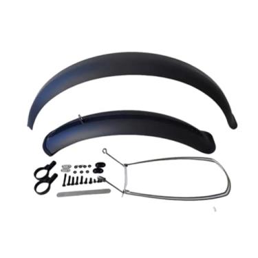 Imagem de Para-lama para bicicleta de neve, bicicleta de praia, tudo incluído, bicicleta Fat Bike, para-lama laranja, acessórios para bicicleta, 26 polegadas * 4,0(20inch black)