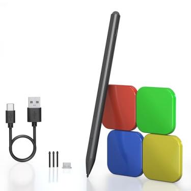 Imagem de Surface Pen Stylus para Microsoft Surface Pro - Vida útil da bateria de 75 dias + pressão de inclinação 4096 + tampa da caneta para tela sensível ao toque, funciona para Surface Pro 11/10/9/8/7/6/5/4