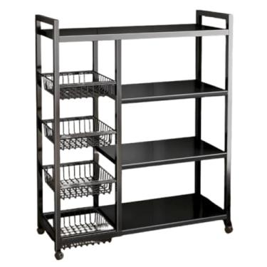 Imagem de Prateleira Ajustável para Cozinha, Aço Móvel, Organização Prática