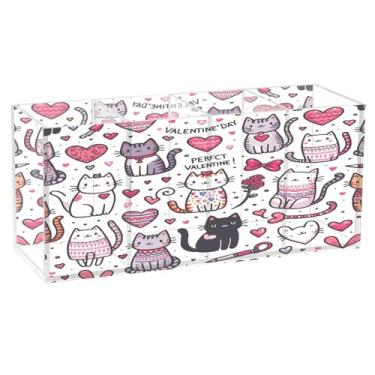 Imagem de Burbuja Porta-canetas de acrílico Cakes com 4 compartimentos, suporte de lápis transparente para pincéis de maquiagem, acessórios de mesa de escritório em casa