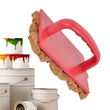 Imagem de Pincéis De Pintura Em Espuma - Carimbos De Textura Decorativa Com Algas Marinhas Reutilizáveis,Pincéis De Esponja Para Pintura - Para Parede Teto Banheiro Cozinha E Chuveiro