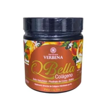 Imagem de Colágeno Hidrolisado e Tipo 2 em Pó QBella (Laranja)