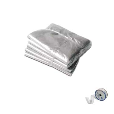 Imagem de Kit Saco BD 30X50X15 Para Gelo + Fita Cetim Impressa/Voal 22mm 10mts