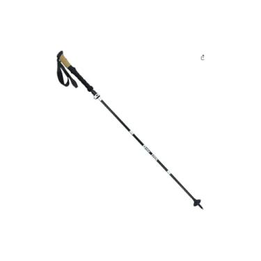 Imagem de Bastão de Caminhada para Trilha, Duralumínio, Anti-shock, Ajustável 65cm a 1,35m, Preto, 300g, Anatômico