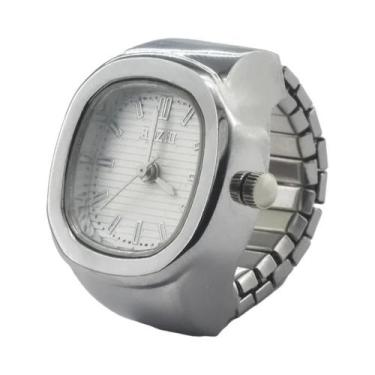 Imagem de Relógio De Pulso Unissex Com Mostrador Quadrado, Relógio Criativo Com 