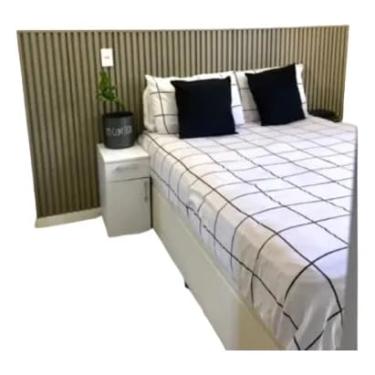 Imagem de Placa Painel Ripado 30x30-kit 22 Peças (2m2) 9 Cores (Bege Urbano)