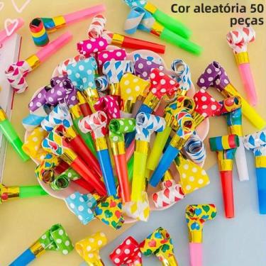 Imagem de Brinquedos Criativos E Engraçados Para Festas, 30, 40, 50 Peças, Apito
