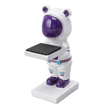 Imagem de GLOGLOW Outras Necessidades Diárias Domésticas Expositor, Design Decorativo de Personagem de Desenho Animado, Armazenamento Multifuncional de Joias para Casa e Escritório Relógio de Resina Feito à