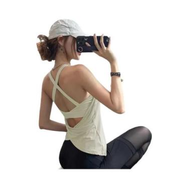 Imagem de Top De Yoga Feminino De Secagem Rápida E Respirável, Colete De Corrida