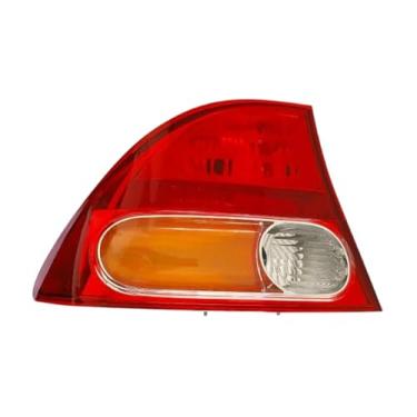 Imagem de Honda Civic 2006–2008 Lanterna Traseira Amarela Automotiva (lado esquerdo)