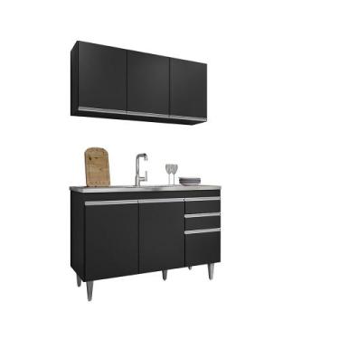 Imagem de Balcão Gabinete Para Pia 120cm 2 Portas Melissa - SSX Multicoisas - Ma