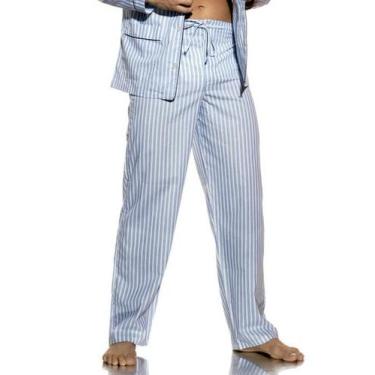 Imagem de Calça Pijama Presidente CA920  Masculino - Lenços Presidente, M, Listr