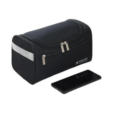 Imagem de Organizador De Necessaire De Viagem Com Gancho Para Banheiro, Kit De H