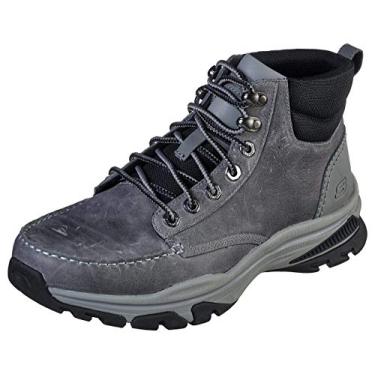 Imagem de Skechers Bota de caminhada masculina, Cinza, 7