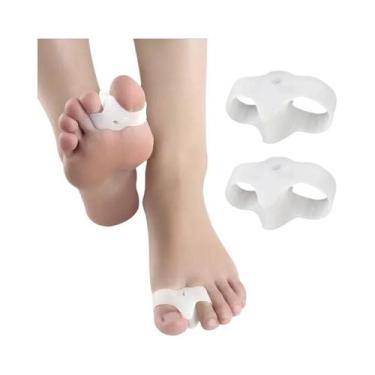 Imagem de Corretor De Dedo Em Gel De Silicone 2PCS Protetor De Joanete Hallux Va