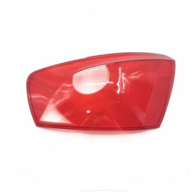 Imagem de compatível com seat ibiza 2008 carcaça da lâmpada traseira do carro transparente capa traseira lente escudo substituir abajur capa(Left)