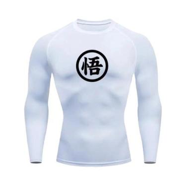 Imagem de Camiseta De Manga Longa Para Homens, Rápido Secagem, Compressão, Trein