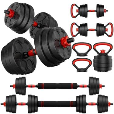 Imagem de Halteres ajustáveis de 19 kg