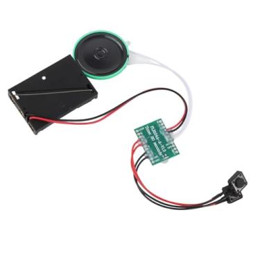 Imagem de Generic Módulo de Cartão de Felicitações de Voz Kit de Artesanato de Reprodução de Gravação Dos Anos 60 para Caixas de Presente, Caixas de Joias, Reprodução de Música Com Botão de Gatilho, Fonte de