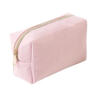 Imagem de Estojo De Lápis Vertical Com Listras, Bolsa De Armazenamento Para Mate