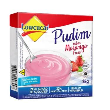 Imagem de Pudim Morango Zero Açúcares Lowçúcar 25g