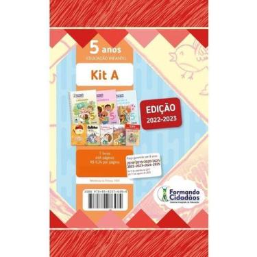 Imagem de Livro Formando Cidadãos Kit A 5 Anos Nova Edição