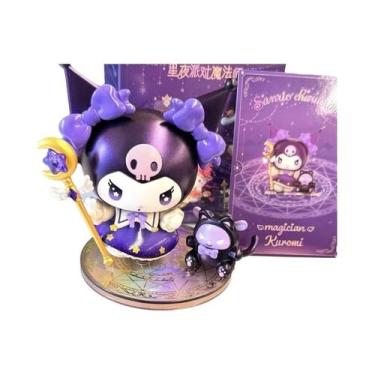 Imagem de Brinquedo Kawaii Sanrio Kuromi Hello Kitty Magician Blind Box, Boneca 