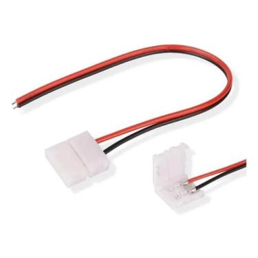 Imagem de Kit C/ 10 Conectores Tiras De Encaixe Fita Led Cob 12v 18w Gaya, Todas