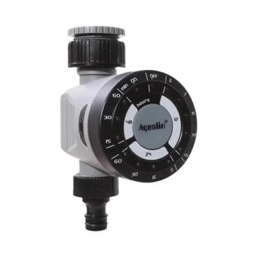 Imagem de Controlador De Irrigação Automático Com Válvula De Bola E Timer Para J