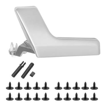 Imagem de Maçaneta da porta esquerda do lado do motorista interior do automóvel para Benz W204 X204 C250 C300 C350 TECKEEN