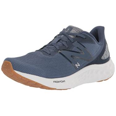 Imagem de New Balance Fresh Foam Arishi V4 Tênis de corrida masculino, Índigo vintage/índigo natural/chiclete 2, 12 X-Wide