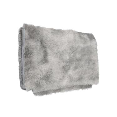 Imagem de Aramox Tapete Macio de área, Fibra de Poliéster Macia, Quadrado, Felpudo, Lavável, Pilha Longa, Design Moderno de Estilo Nórdico para Decoração de Sala de Estar (160 * 180)