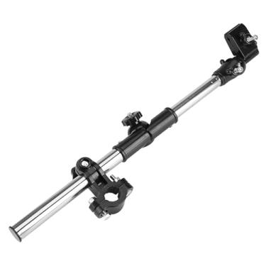 Imagem de Suporte de Paraguaio Ajustável 360 com Montagem Esticável para Carrinho Bebê Cadeirinha Bicicleta Cadeira Rodas - Aço Inoxidável Espessado Sólido Ajus