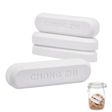 Imagem de Vareta Secadora Para Brinquedos de Silicone | 4 Unidades Dessecante de Diatomáceas - Bastões de Secagem Reutilizáveis - Para Armazenamento em Casa Cozinha Armário Despensa Alimentos Petiscos