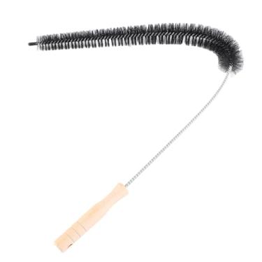 Imagem de Escova para Vento de Secadora Roupas com Vara Longa Flexível Ferramenta Limpeza Remoção Pelúcias Sujeira e Entupimentos Melhora o Desempenho da Reduz