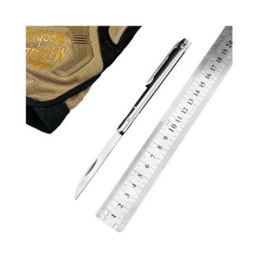 Imagem de Faca De Bolso EDC Para Atividades Ao Ar Livre Com Lâmina De Aço 5Cr13M