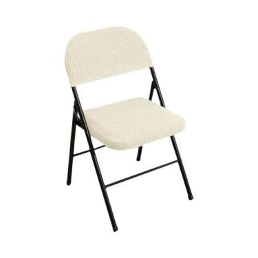 Imagem de Capa Protetora Dobrável De Lã Polar Para Cadeira De Jantar, Durável, A