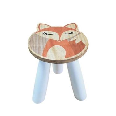 Imagem de Banco Infantil Estilo Raposa Para Brincadeira E Decoração