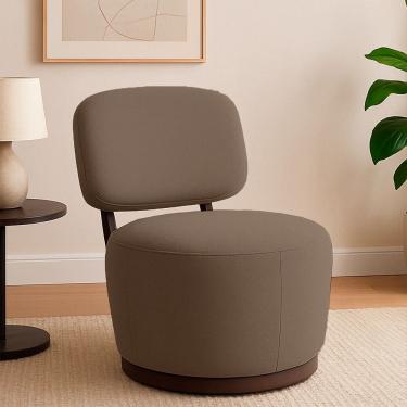 Imagem de Poltrona Bremen com Manta Acrilica Movellu Home